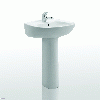 Mimosa washbasin from BAGNO SERAQUA, ISTAMBUL, TURKEY